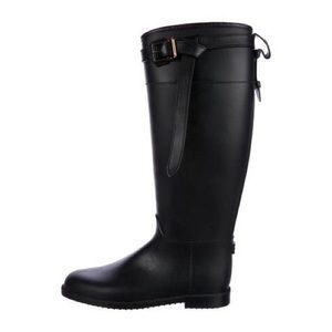Burberry rain boots